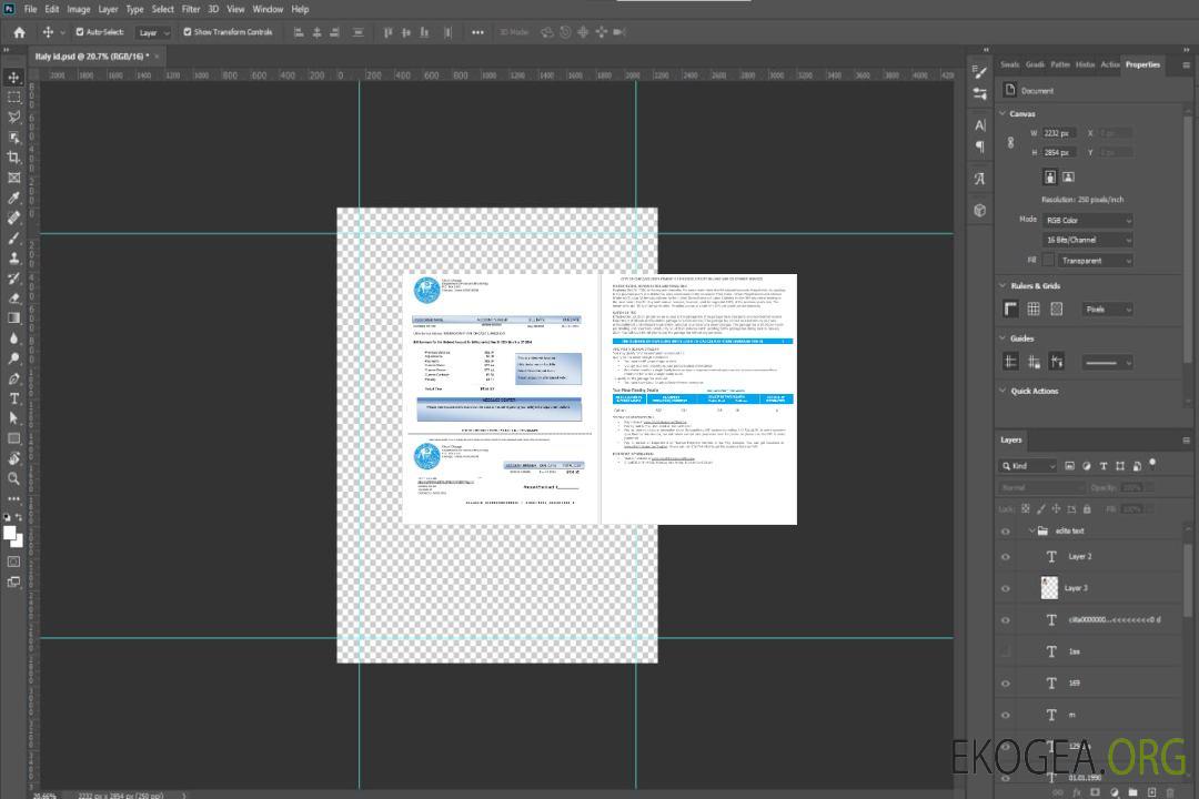 Modèle Word et PDF de facture de services publics de la VILLE DE CHICAGO des États-Unis template Modèle Word et PDF de facture de services publics de la VILLE DE CHICAGO des États-Unis template